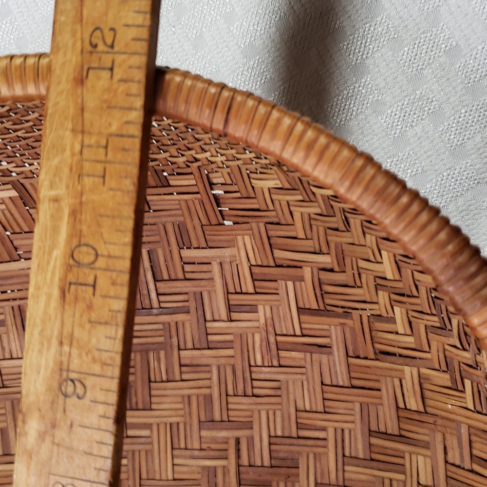 Basket Large Round Woven - Picture 7 of 7